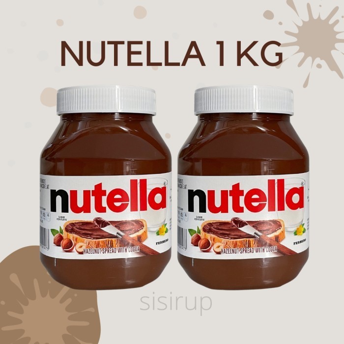 

Nutella 1 Kg / Selai Coklat Nutella