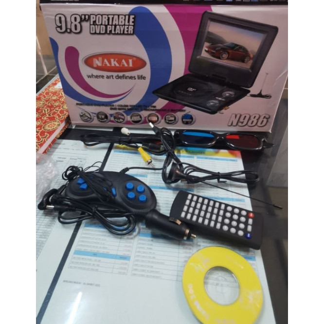 Dvd Player Portable Nakai