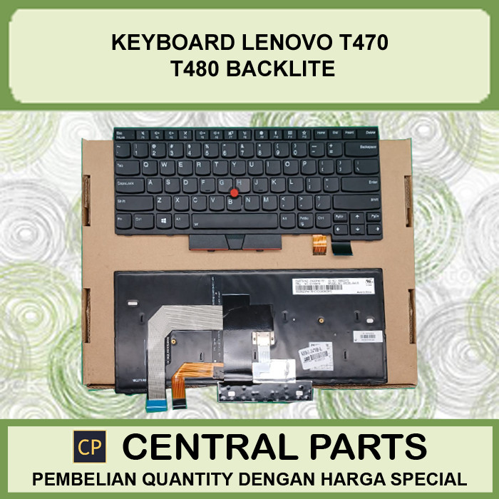 Keyboard Lenovo T480 T470 Backlite