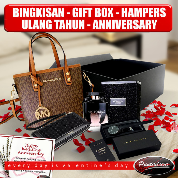 

Ready Kado ultah cewek-hampers ulang tahun anniversary teman istri wanita
