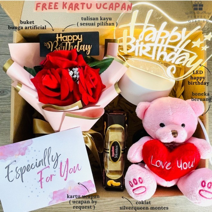 

Ready Hampers Kado Cewek Hadiah Ultah Kado Ultah Kado Anniversary Kado Ultah