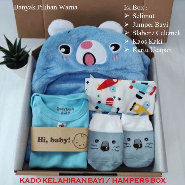 

Ready Kado Kelahiran Bayi Baru Lahir Laki-Laki Perempuan Hampers Baby Gift
