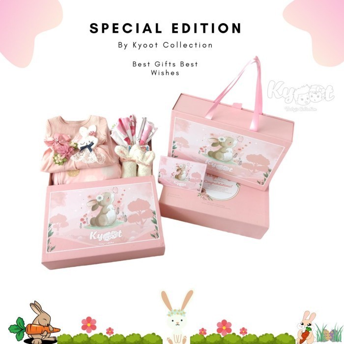 

Ready Kyoot Baby Hampers Dress Bunny special edition 2021 Hampers baby
