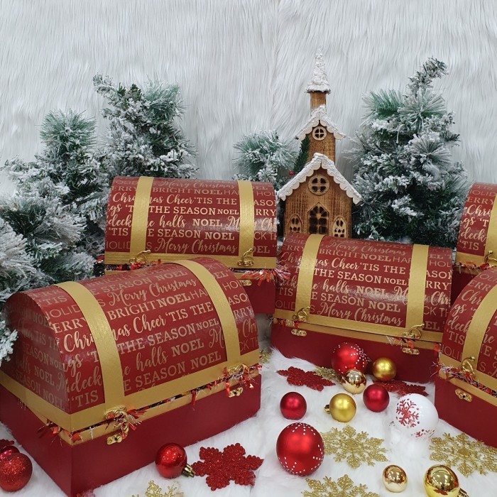 

Ready Paket dekorasi hampers natal christmas parcel hadiah 80