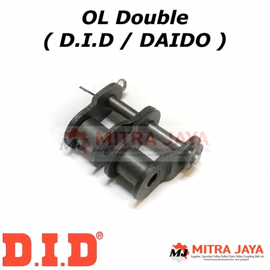 SAMBUNGAN RANTAI DOUBLE RS 100 - 2 DID DAIDO JEPANG OL OFFSET LINK