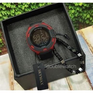 Terbaik Jam Tangan Original Couple Water Resist 100% Skymax 1817G Pengiriman Cepat