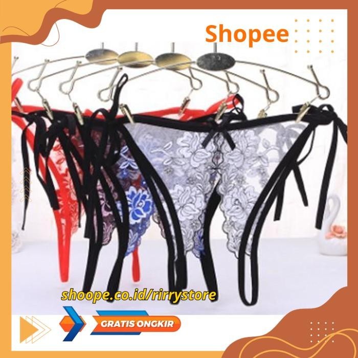 CELANA DALAM SEXY IKAT BORDIR BUNGA CD 3018 KN3 - CELANA DALAM SEXY IKAT BORDIR BUNGA BEST QUALITY P