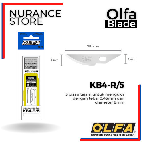 

Terbaru Refill Blade Olfa Kb4-R/5 Promo Terlaris
