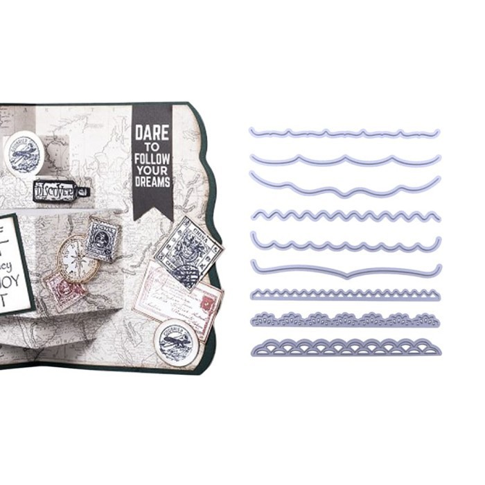 

Terbaru Cutting Dies - Decorative Cards Edges (9Pcs) Promo Terlaris