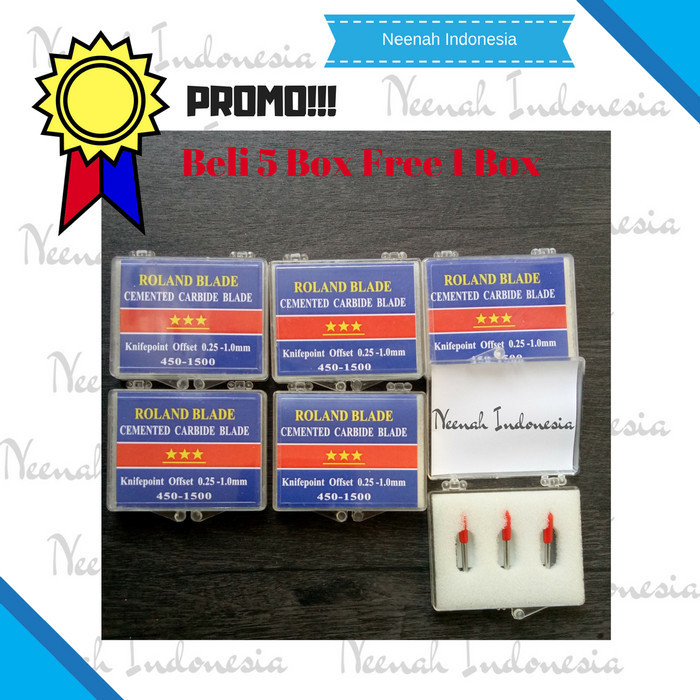 

Terbaru Promo Pisau Roland/ Jinka/ Teneth/ Redsail/ Beli 5 Gratis 1/ 5 In 1 Promo Terlaris