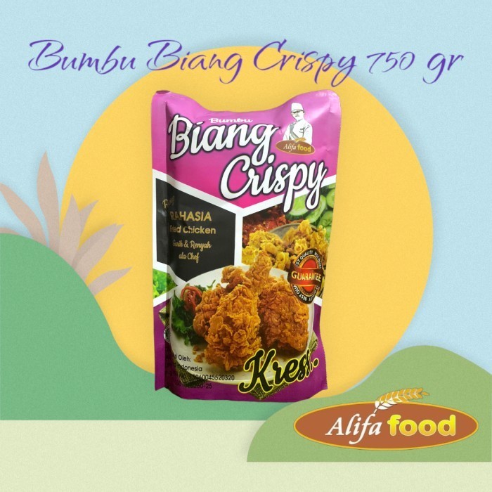 

Terlaris Tepung Bumbu Biang Crispy 750 Gr Alifa Food Promo Terbaru