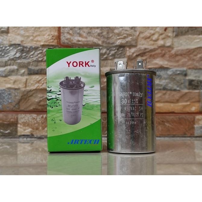 YORK 30 UF - 450V KAPASITOR / CAPACITOR AC (CAPACITOR)