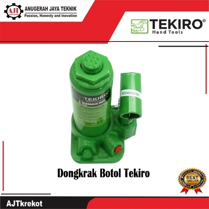 Dongkrak - Dongkrak Botol Tekiro 10 Ton / Dongkrak Mobil 10 Ton / Dongkrak 10 Ton