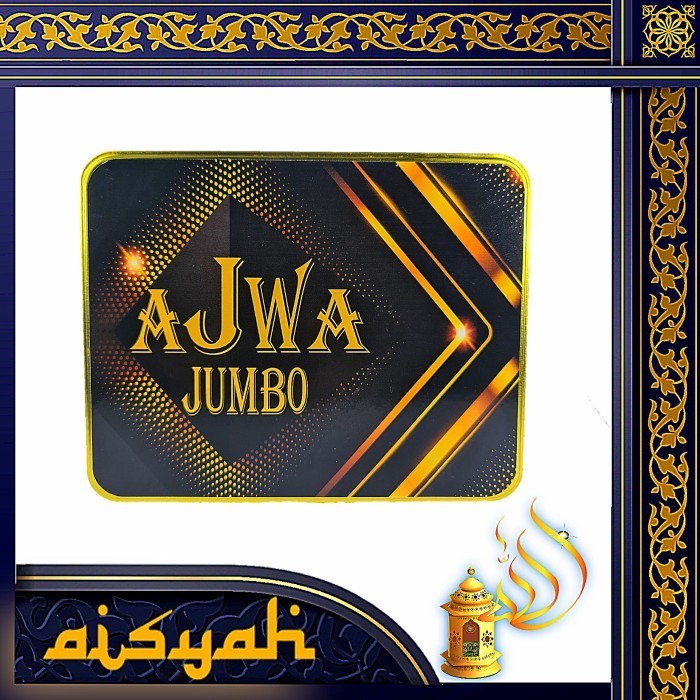 

Kurma - Kurma Ajwa Jumbo Premium 1Kg/Kurma Ajwa Aisyah Premium Jumbo 1Kg