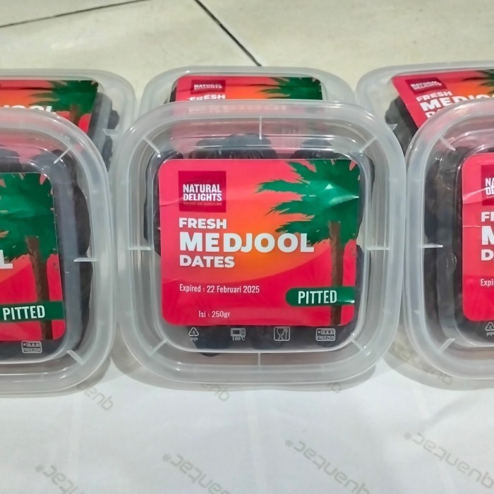 

Kurma - Kurma Medjol Jumbo 250Gr-Kurma Medjool Original-Medjiol Natural Dates