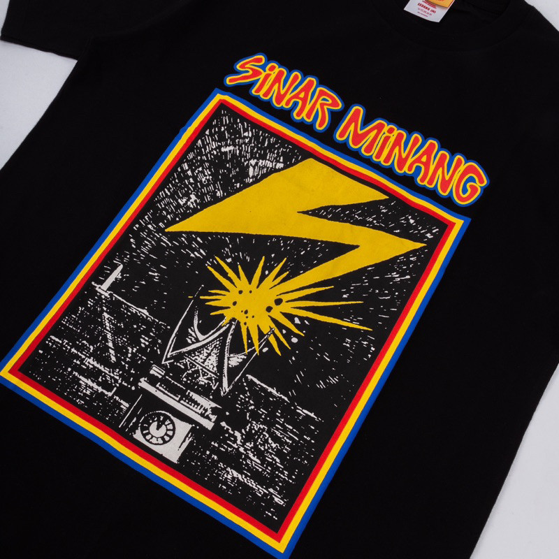 [ONLINE EXCLUSIVE] NasiPadang Everyday - Sinar Minang Black T-shirt