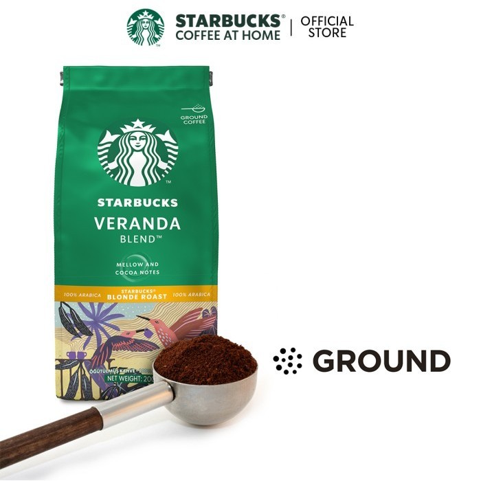 STARBUCKS VERANDA BLEND Blonde Roast Kopi Bubuk (3x200g)
