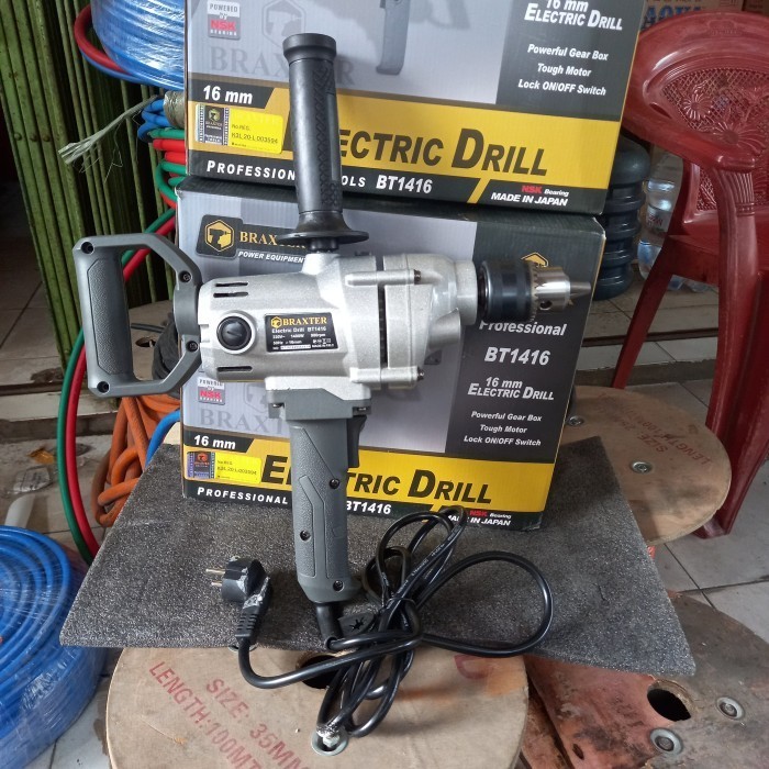 Promo Mesin Bor 16Mm Bor Pesawat Bor Kapal Bor Dragon Bt1416 Braxter Original Dan Terpercaya