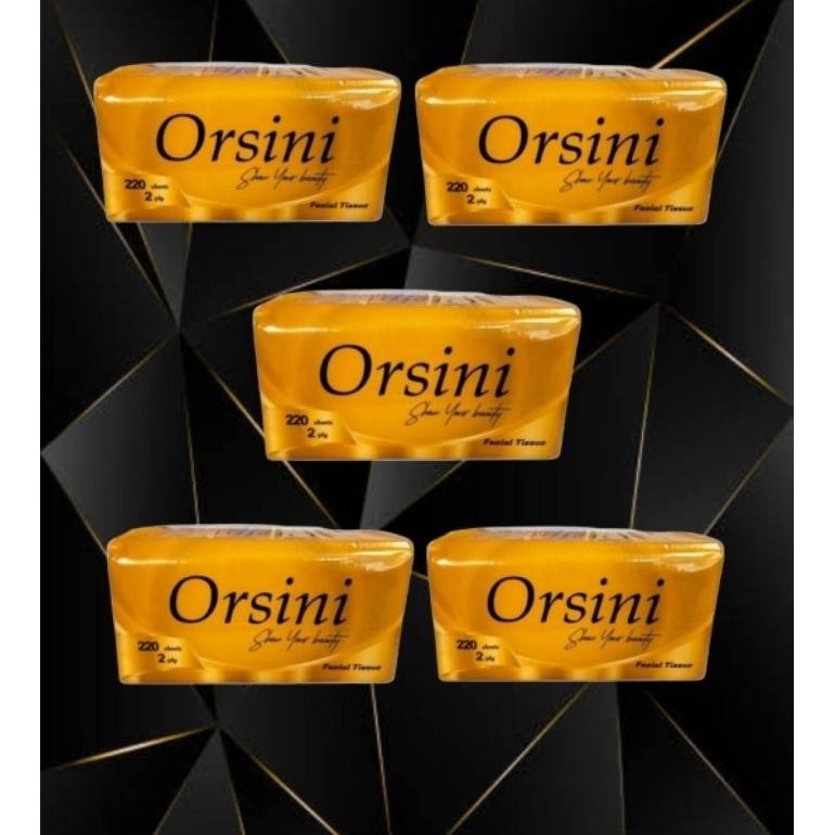 Tissue Facial ORSINI 180 sheet (Paket 10 pcs)