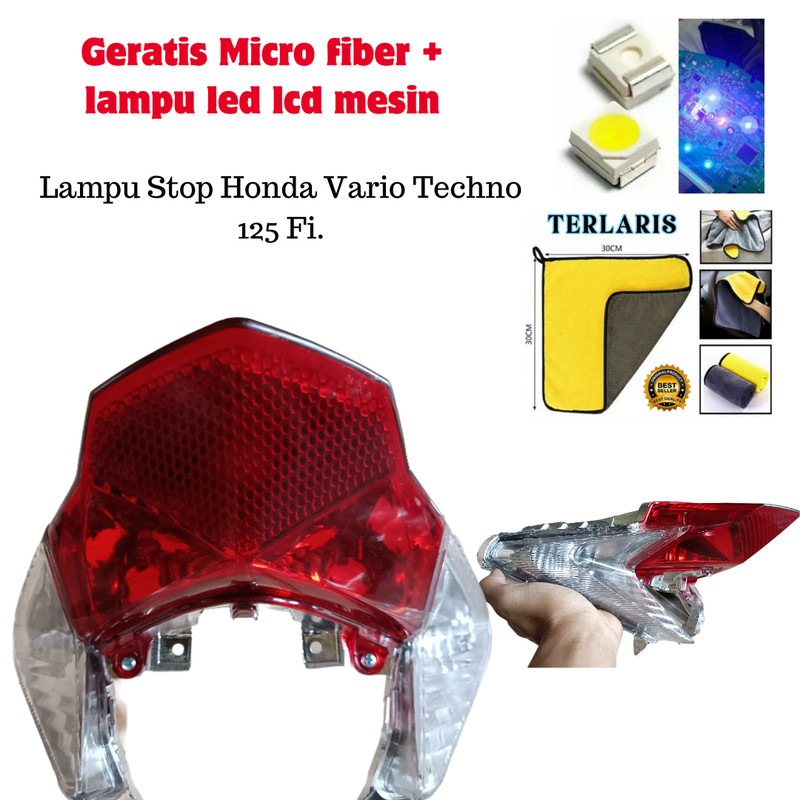 stoplamp running Vario 125 Lampu belakang Vario techno 125 Fi Original