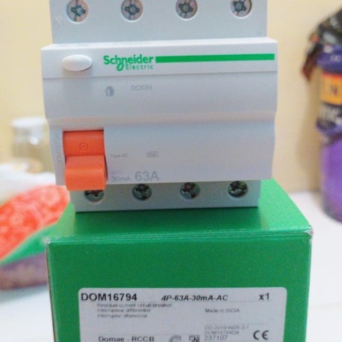 RCCB ELCB 4P 63A 30MA SCHNEIDER