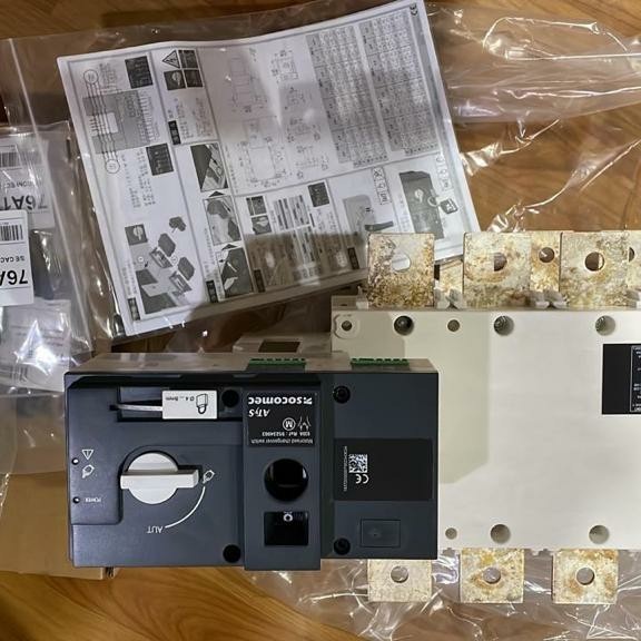 Change Over Switch / Cos Socomec Atys R 4P 630A Motorized Original Terlariss 