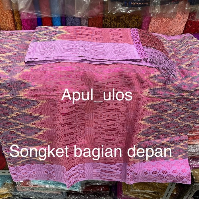 Songket tenun tangan asli tarutung Songket limited edition