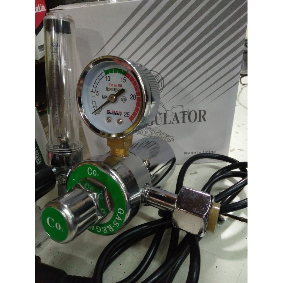 REGULATOR CO2 WITH HEATER / REGULATOR CO / CO2 HEATER