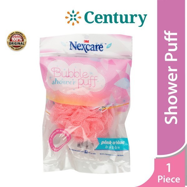 NEXCARE BUBBLE SHOWER PUFF / ALAT MANDI / SPONS MANDI / BUBBLE MANDI / PERALATAN MANDI / BUSA MANDI
