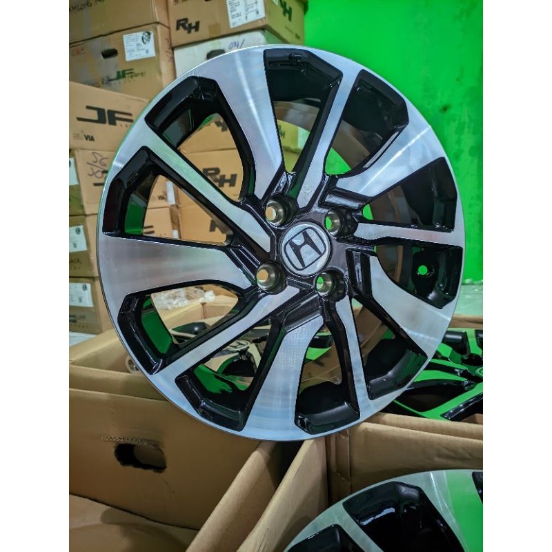 velg oem brio rs r15 pcd 4x100 kondisi baru
