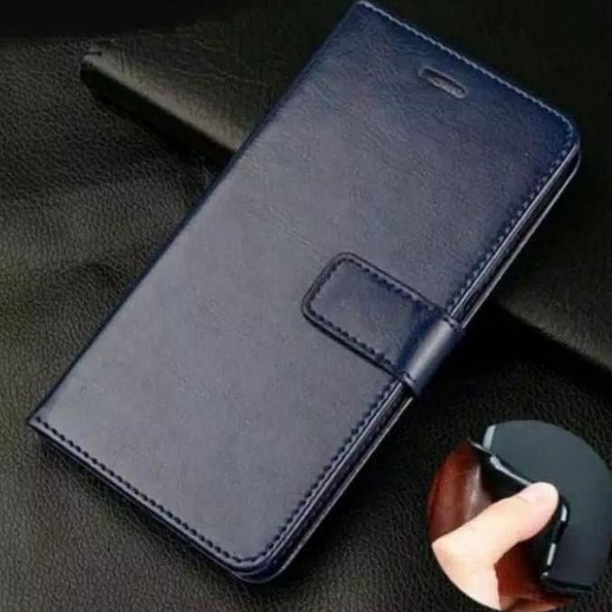 Big Sale flip case samsung J2 prime / J5 prime / J7 prime flip dompet kulit hp - Hitam, J2 prime