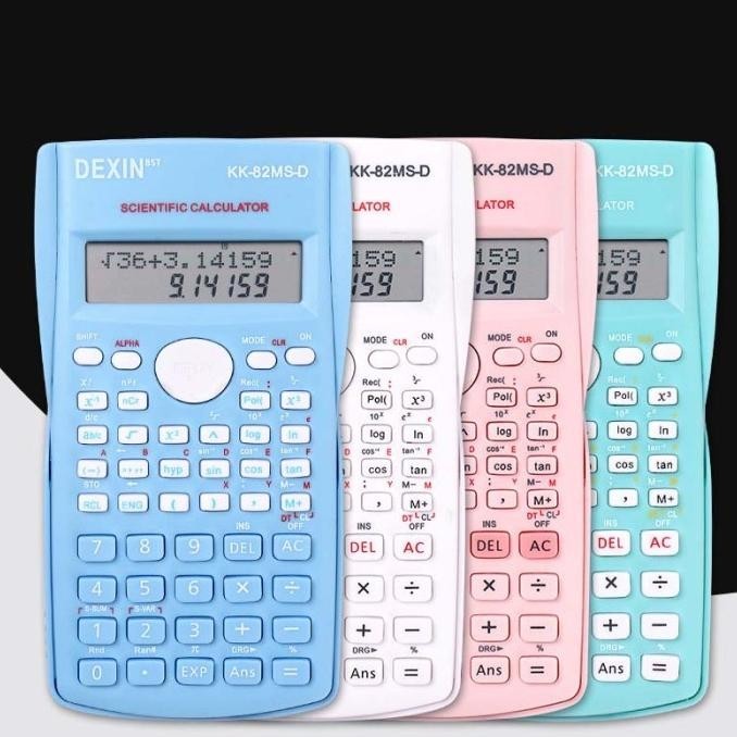 

Trend - DEXIN Scientific Calculator / Kalkulator Ilmiah Sains / Warna Pastel - Pink ~