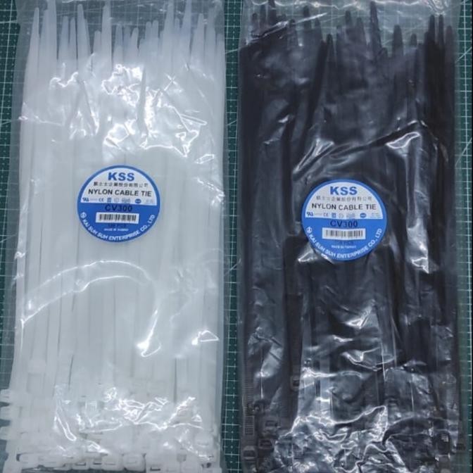 

Kabel Ties Kss Cv-300 30Cm (7.6X300) Hitam Putih Ready Stok Byk Murah Kualitas Premium