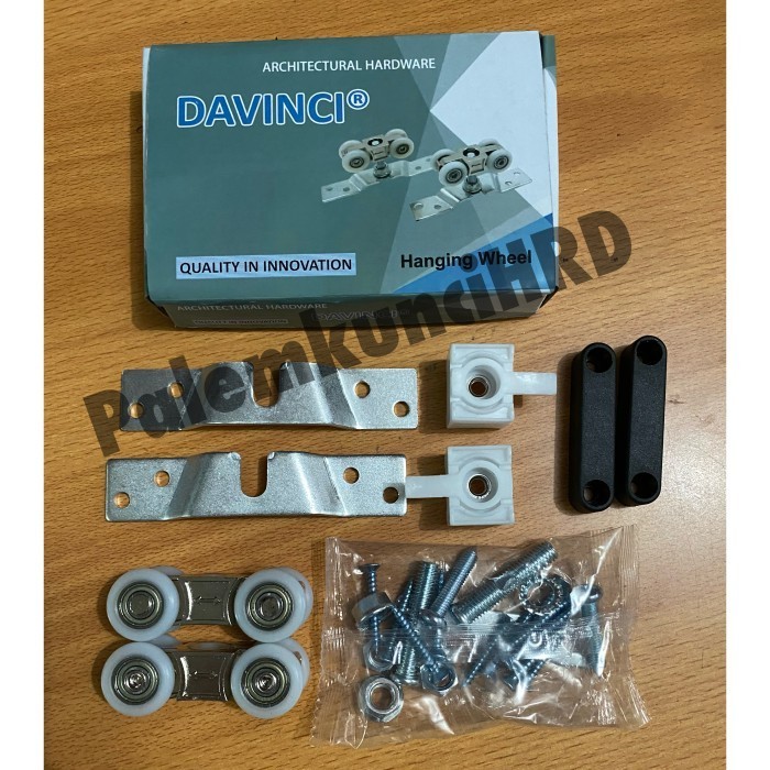 Terlaris Roda Sliding Gantung Rel Aluminium Pintu Geser