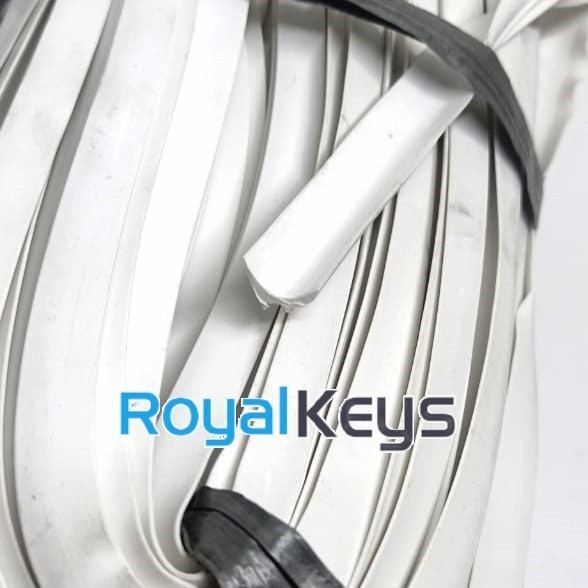 Terlaris Karet Lis Kusen Jendela Kaca Mati 078B Besar White Putih 40 Meter