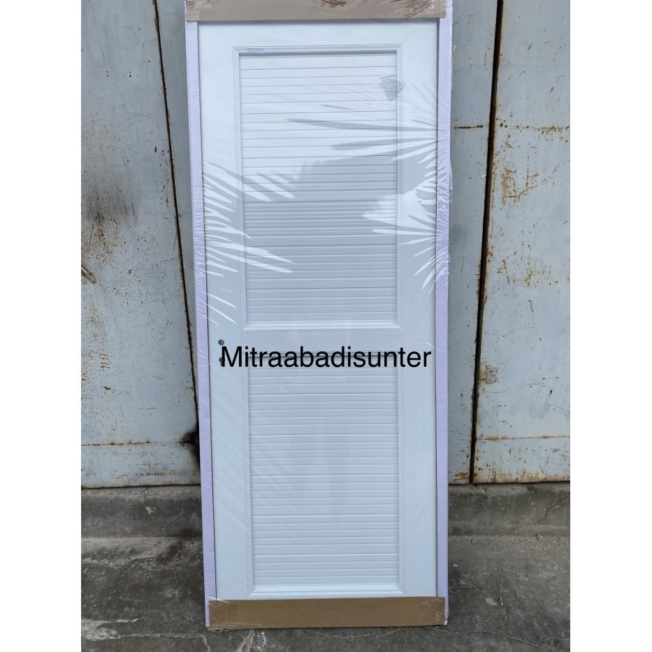 Terlaris PINTU PVC TEBAL PLATINUM 80 x 200 - PUTIH FULL PANEL