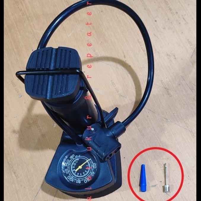 kud Pompa Kaki Pompa Injak Mini Portable Untuk Ban Motor Sepeda Bola