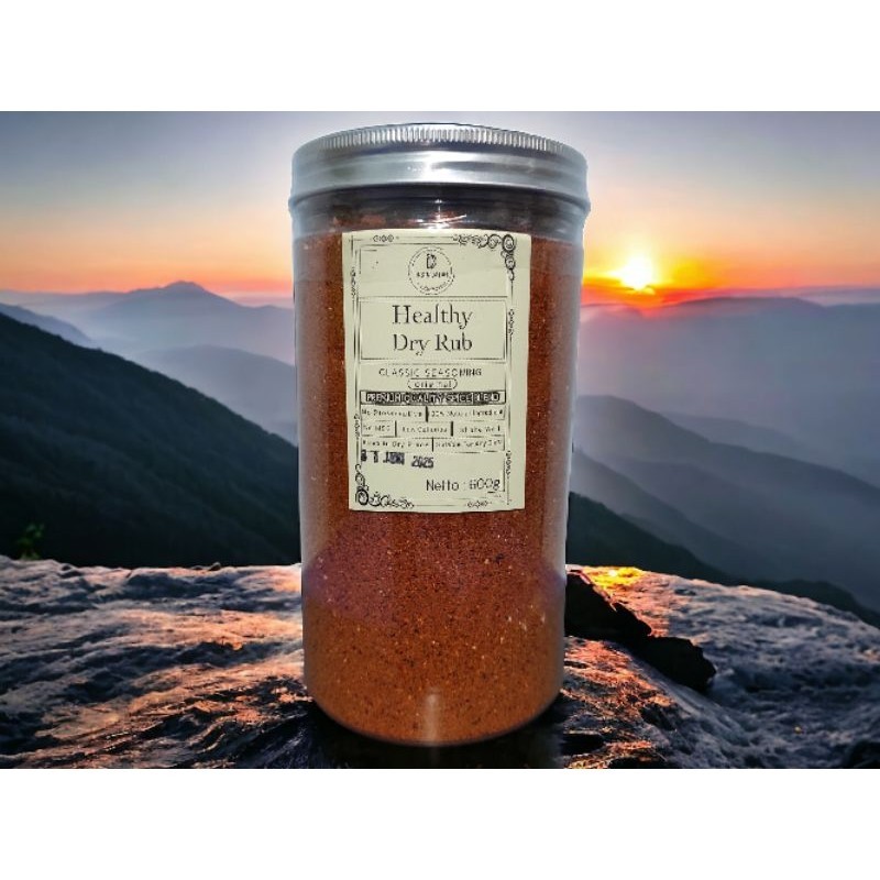 

ingin jajan healthy dry rub classic seasoning original 600 Gram cocok untuk diet