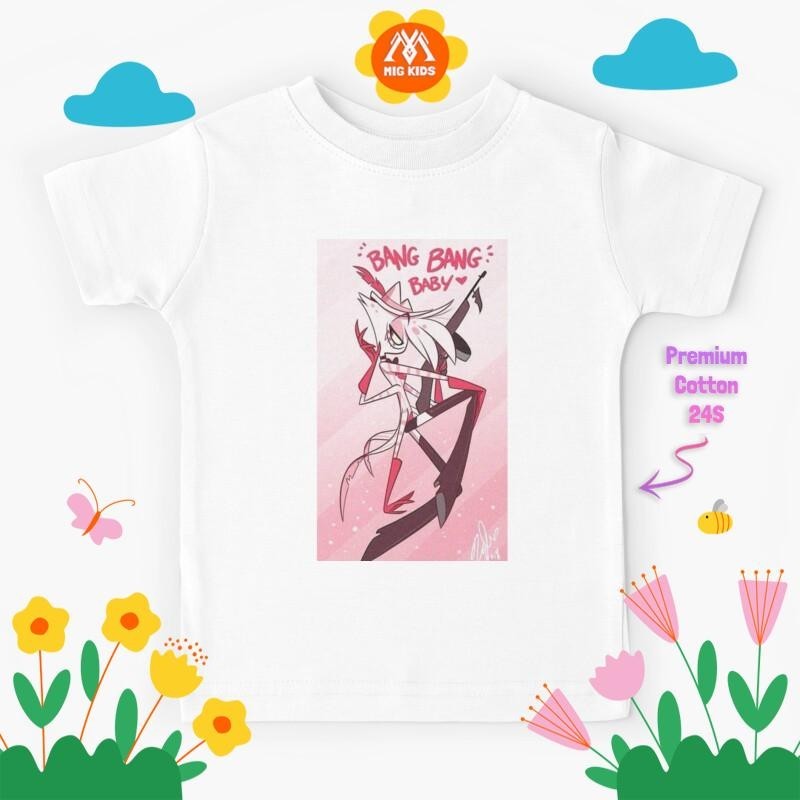 Baju Kaos Anak hazbin hotel 308
