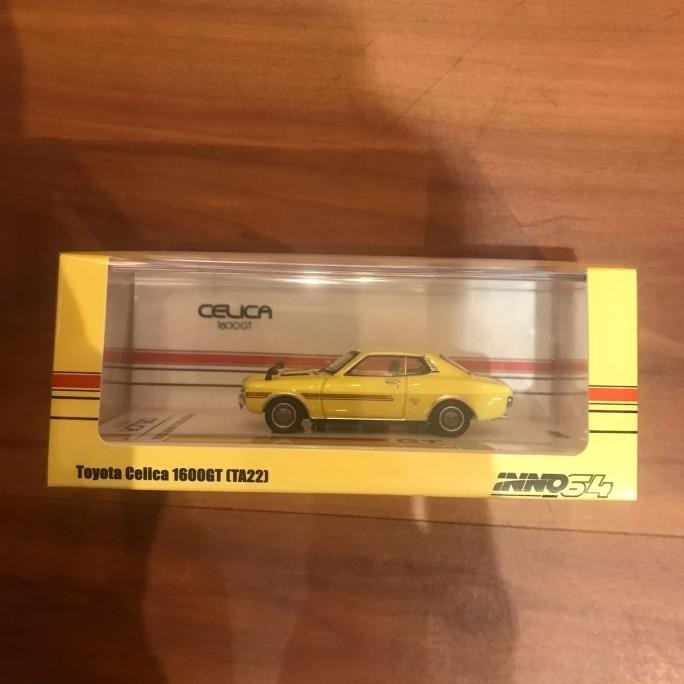 INNO64 TOYOTA CELICA 1600GT (TA22) YELLOW