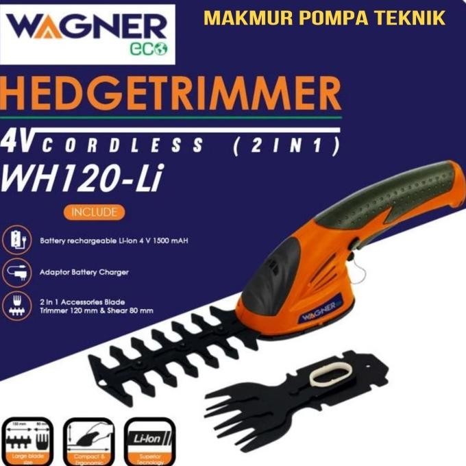 BN Mesin Pemotong Rumput Wagner WH 120-LI Mesin Potong Pagar Tanaman  TERLARIS