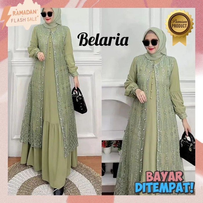 Baju Muslim Wanita Terbaru 2024 Games Dewasa Games Orang Tua Games2023Kapelan Gamis Wanita Modis Set