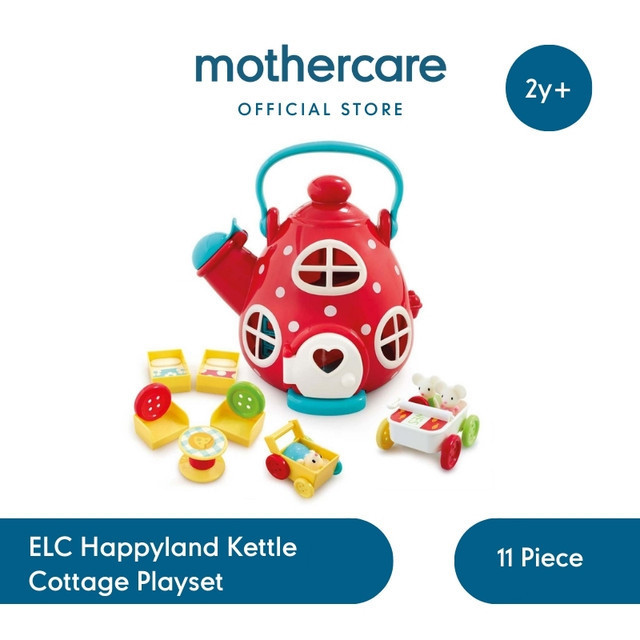 ELC Happyland Kettle Cottage Playset - Mainan Koleksi Rumah Boneka