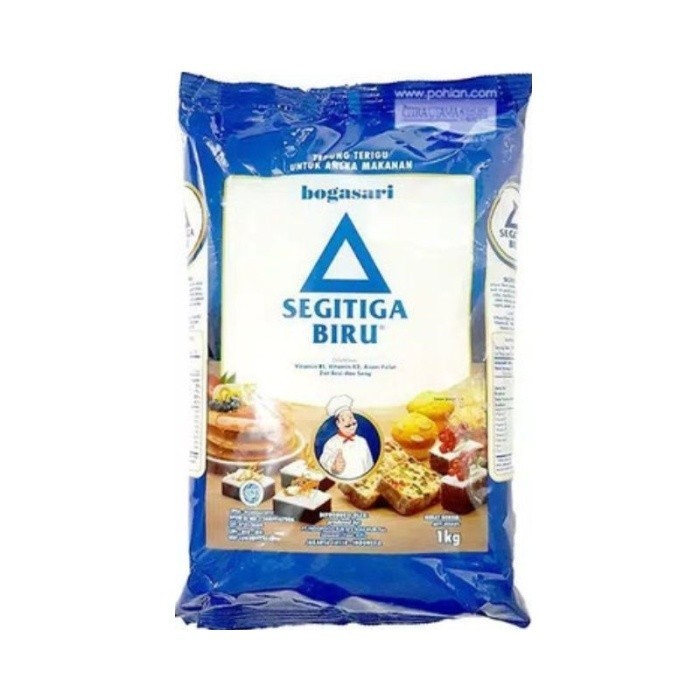 

Bettifer Tepung Segitiga Biru Premium 1 Kg - Dus Carton 12X1 Kg - Grosir