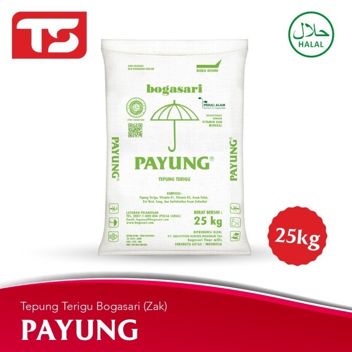 

Bettifer Tepung Terigu Payung 25Kg (Gosend Or Grab Only)
