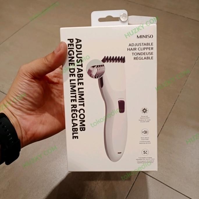 Miniso Adjustable Hair Clipper / Pencukur Rambut (Sz.17X4.8X4Cm)