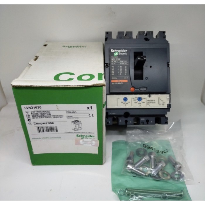 MCCB NSX 250F 3POLE 250AMPER SCHNEIDER