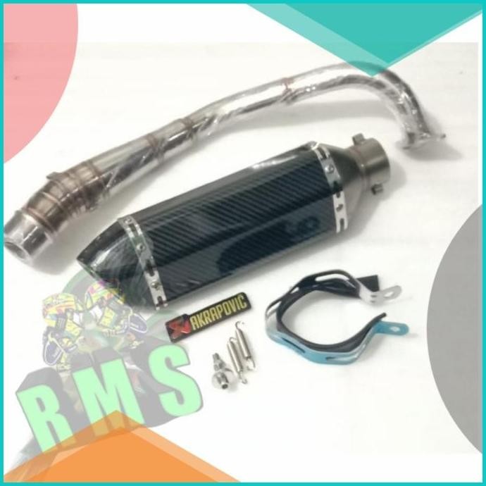 Knalpot Import Akrapovic All New Nmax 2020/ Nmax Old/ Adv/ Pcx/ Vario