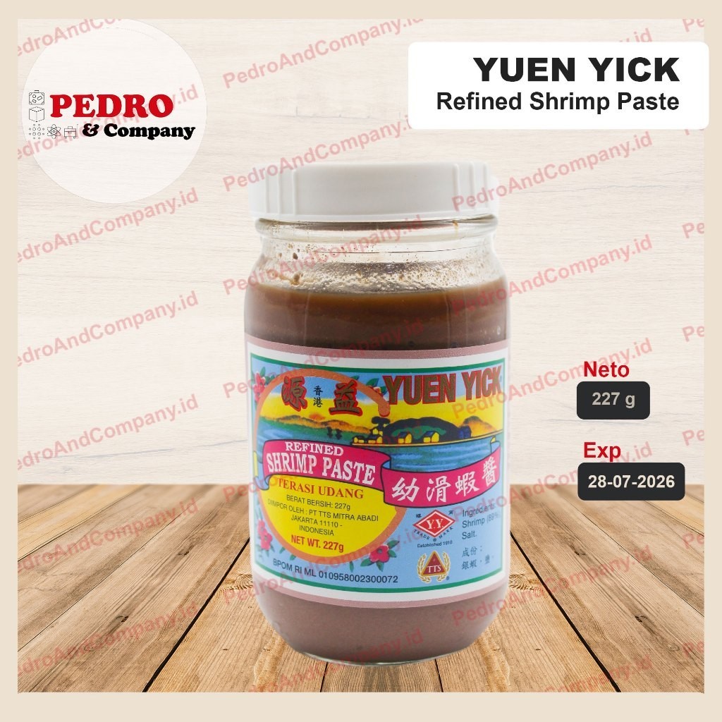 

Yuen Yi - Terasi Udang/ Refined Shrimp Sauce 227 Gr