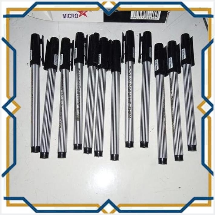 

[SSC] 1 DUS 12 BUAH 1 LUSIN PULPEN PRESIDEN 1 MM BALL LINER SIGN PEN GEL PEN